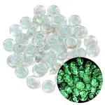 Luminous Handmade Foil Glass Beads