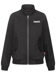 LONSDALE Prechodná bunda ' RODEEN '  čierna / biela