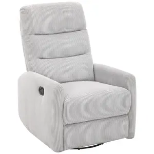 Carryhome RELAXAČNÍ KŘESLO, kov, textil, světle šedá