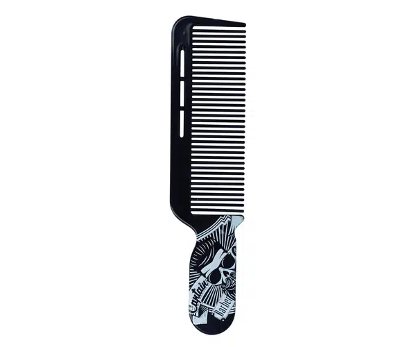 Barber hřeben na vlasy Captain Cook 07474 - černý
