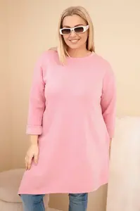 Kesi Włoski Plus Size šaty z viskózy