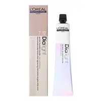 Přeliv na vlasy Loréal Dialight 50 ml - odstín 7.12 blond duhový popelavý - L’Oréal Professionnel + dárek zdarma