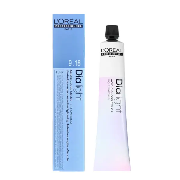 Přeliv na vlasy Loréal Dialight 50 ml - Pearls 9.18 blond velmi světlý popelavý mokka milkshake - L’Oréal Professionnel + dárek zdarma