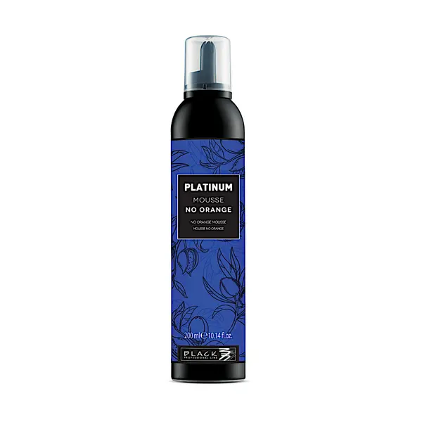 Krémová pěna pro neutralizaci oranžových tónů Black Platinum No Orange Mousse - 200 ml (351019) + dárek zdarma