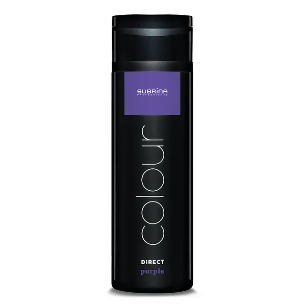 Barva na vlasy s přímými pigmenty Subrina Professional Direct Colour Purple - 200 ml, fialová (060344) + dárek zdarma