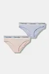 Calvin Klein Underwear nohavičky detské bavlnené s elastanom 2-pak