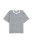 TOMMY HILFIGER Tričko  námornícka modrá / biela