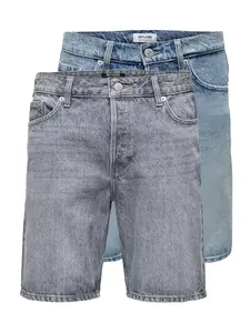 Only & Sons Džínsy 'ONSEDGE'  modrá denim / sivý denim