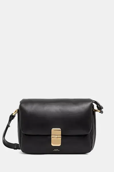 A.P.C. crossbody kabelka dámská kožená sac grace soft