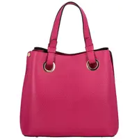 Dámská kožená kabelka fuchsiová - Delami Roseli