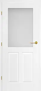 Bílé interiérové dveře Nemézie 11 (UV Lak) - Výška 210 cm