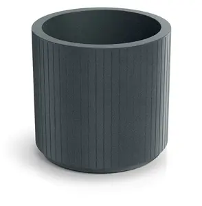 Ethick Květináč CORO ROUND 40 cm, grafit