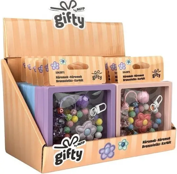 Gifty - náramek na gumičce v rámečku