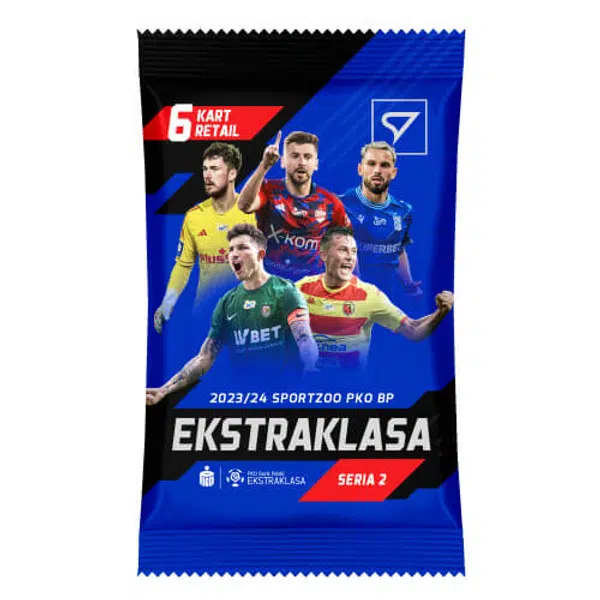 Fotbalové karty Ekstraklasa 2023-2024 Retail balíček 2. série