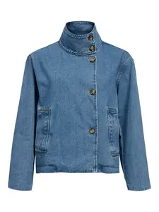 OBJECT Prechodná bunda  modrá denim