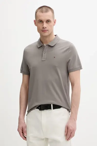 Tommy Jeans polo pánské bavlněné