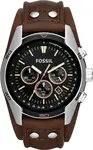 FOSSIL Analógové hodinky 'COACHMAN CH2891'  hnedá / strieborná