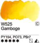 Akvarelová barva Mijello 15ml – 525 Gamboge