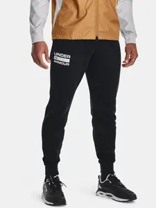 Under Armour Tepláky UA RIVAL FLC SIGNATURE JGR-BLK - Pánské