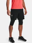 Under Armour Kraťasy Run Anywhere 2N1 Short-BLK - Pánské