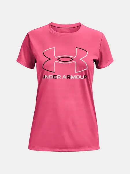 Under Armour Tričko Tech BL Solid Body SS-PNK - Holky
