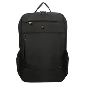 Business batoh na notebook Enrico Benetti Conell, polyester, 17" − čierna