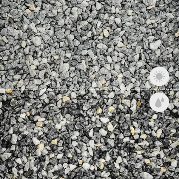 Kamenná drť - modrá,  8-16 mm, 25 kg