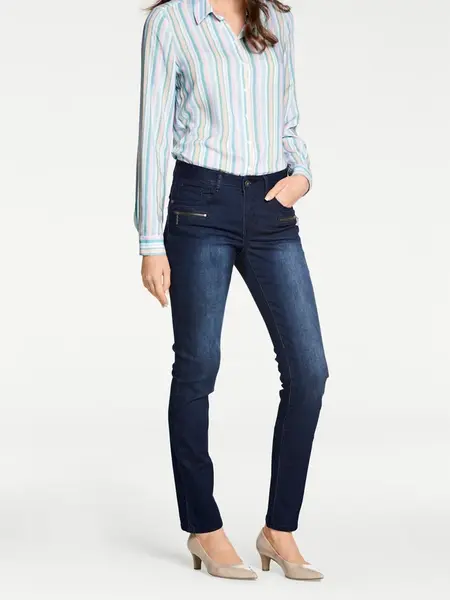 heine Džínsy  modrá denim
