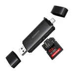 Ugreen CM803 2in1 čítačka kariet SD 4.0 UHS-II, USB-C / USB, čierna