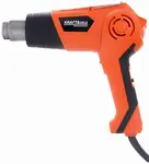 KRAFT&DELE Elektrická horkovzdušná pistole s LCD displejem, 2000 W KD3029