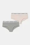 Calvin Klein Underwear slipy detské bavlnené s elastanom 2-pak