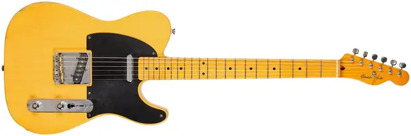 Jurča Guitars 2010 Tcaster Butterscotch Blonde