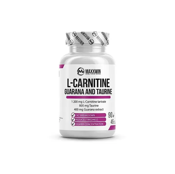 MAXXWIN L-carnitine guarana taurine 90 kapslí