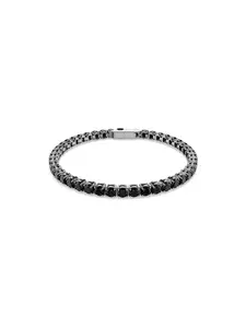 Swarovski Náramok 'Matrix'  čierna