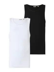 Only & Sons Tričko 'ONSTANNER'  čierna / biela