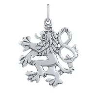 Silvego Stříbrný přívěsek Český lev SILVEGOB11872P