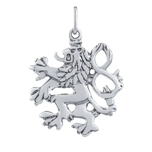 Silvego Stříbrný přívěsek Český lev SILVEGOB11872P