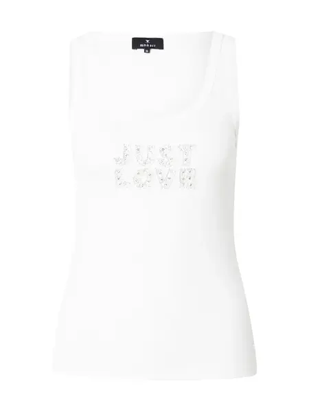 monari Top  strieborná / šedobiela