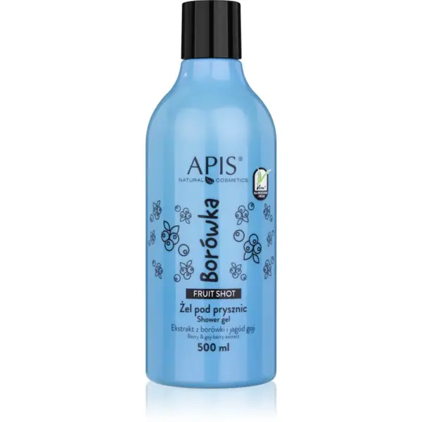 Apis Natural Cosmetics Fruit Shot Blueberry sprchový gel 500 ml
