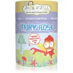 Jack N’ Jill Fairy Floss dentální párátka s nití pro děti 30 ks