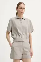 Halenka Remain dámská, béžová barva, hladká, 5025921675