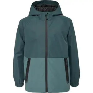 Umbro CALIXTO Chlapecká šusťáková bunda, tmavě zelená, velikost 152-158