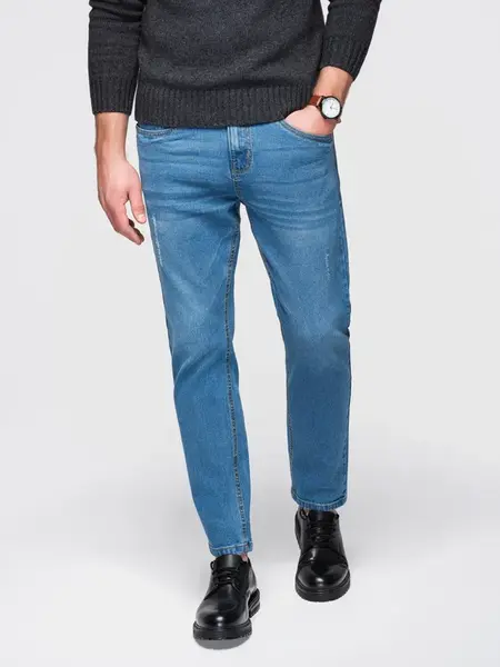 Pánské džíny Ombre Regular Fit modré