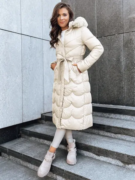 Dámsky zimný plášť SCARLET kamelový