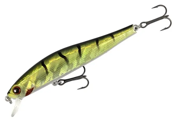 Mikado wobler jive suspending green perch - 9 cm 10,5 g