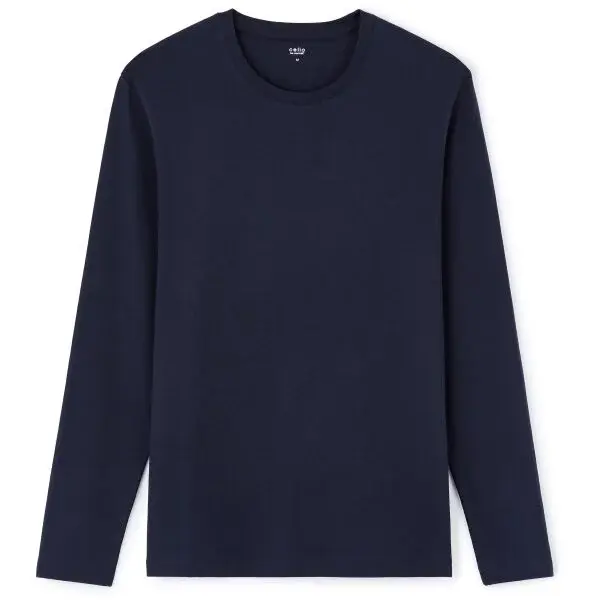 CELIO TEBASEML Pánské tričko, tmavě modrá, velikost