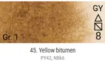 Akvarelové barvy Grand Godet – 45 Yellow Bitumen
