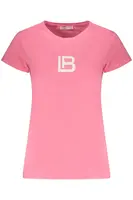 Růžové triko s krátkým rukávem