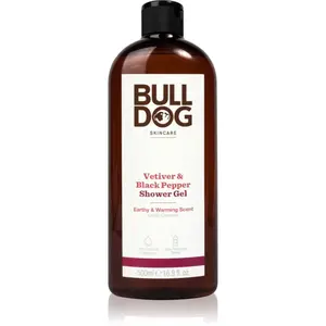Bulldog Vetiver and Black Pepper sprchový gel pro muže 500 ml