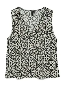 VERO MODA Blúzka 'VMMENNY'  béžová / krémová / čierna